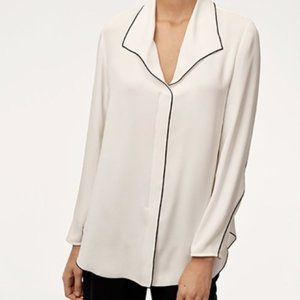 Aritzia Babaton Rena Shirt Black